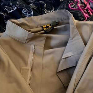 Propet Tan Suit Jacket and pants a full fatigues suit
